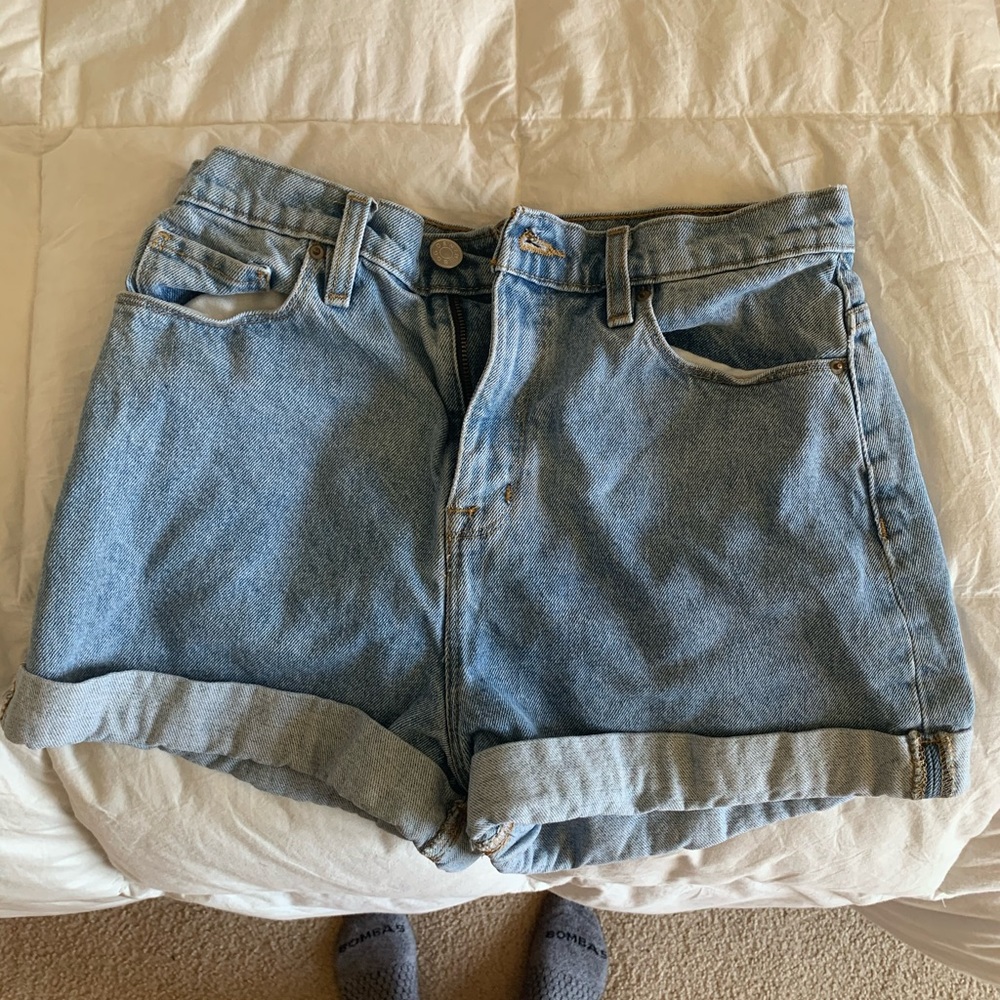 BDG mom high rise Jean short